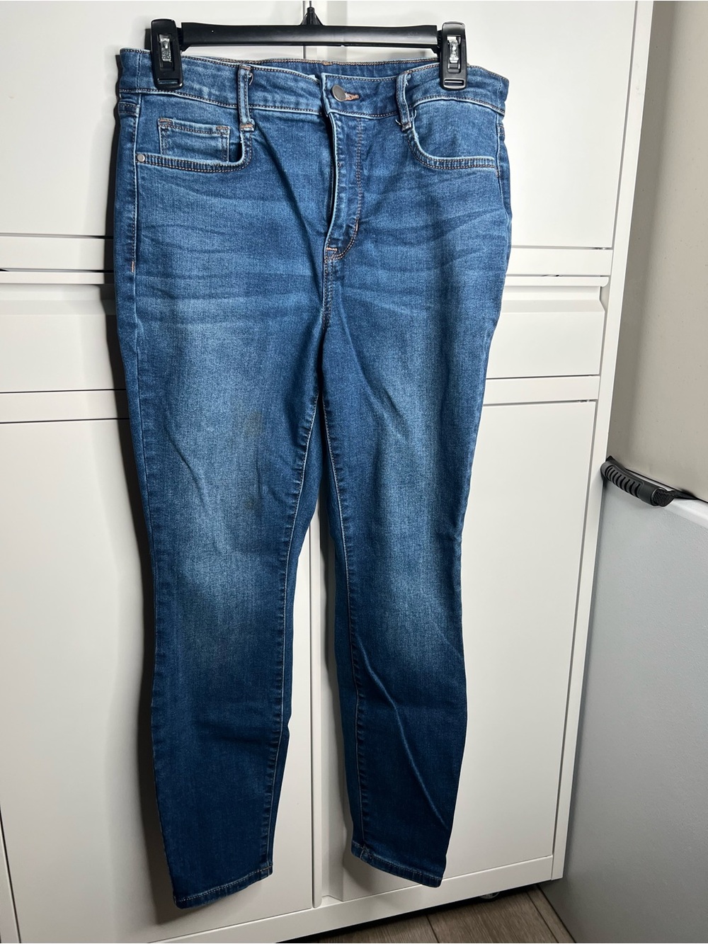☀️ Nine West Women's Dark Blue Skinny Jeans
